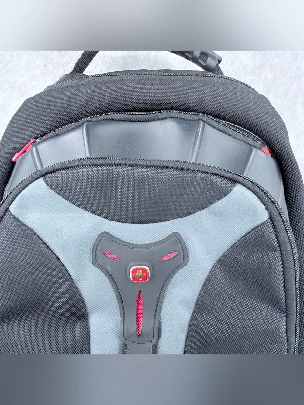 SwissGear Wenger Black & Gray Laptop Backpack